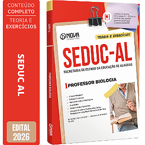 Apostila SEDUC AL 2026 - Professor Biologia