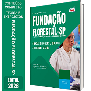 Apostila Fundação Florestal 2026 Analista Ambiental - Ciências Biológicas e Biologia