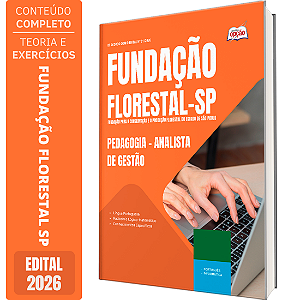 Apostila Fundação Florestal 2026 Analista de Gestão - Pedagogia