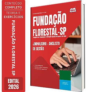 Apostila Fundação Florestal 2026 Analista de Gestão - Jornalismo