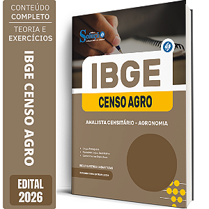 Apostila IBGE CENSO 2027 Analista Censitário - Agronomia