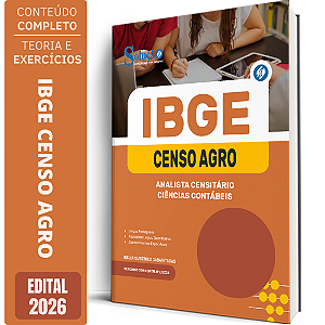 Apostila IBGE CENSO 2027 Analista Censitário - Ciências Contábeis