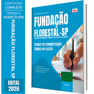 Apostila Fundação Florestal 2026 Técnico em Gestão - Técnico em Administração