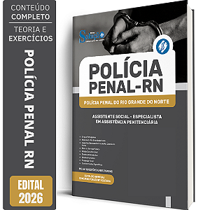 Apostila Polícia Penal RN 2026 Especialista em Assistência Penitenciária - Assistente Social