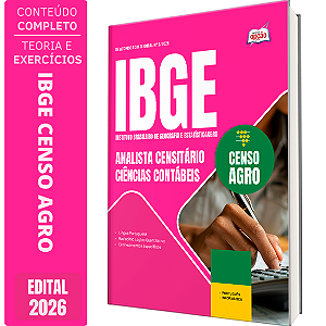 Apostila IBGE CENSO 2027 Analista Censitário - Ciências Contábeis