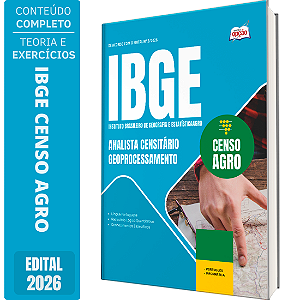 Apostila IBGE CENSO 2027 Analista Censitário - Geoprocessamento