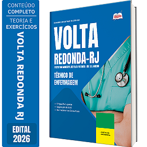 Apostila Prefeitura de Volta Redonda RJ 2026 - Técnico em Enfermagem