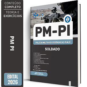 Apostila PM PI 2026 - Soldado