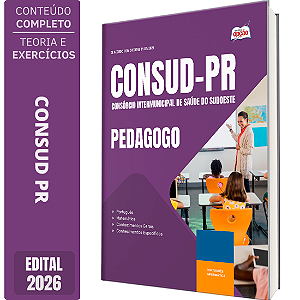 Apostila CONSUD 2026 - Pedagogo
