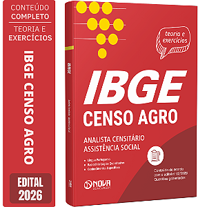 Apostila IBGE Temporário 2026 Analista Censitário - Assistência Social