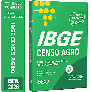 Apostila IBGE Temporário 2026 Analista Censitário - Ciências Sociais/Antropologia
