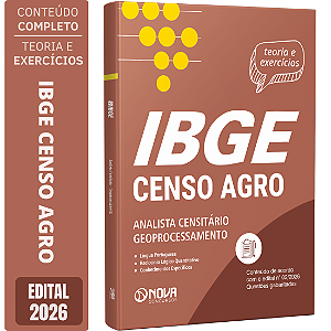 Apostila IBGE Temporário 2026 Analista Censitário - Geoprocessamento