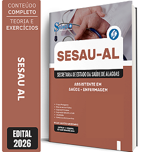 Apostila SESAU AL 2026 Assistente em Saúde - Enfermagem