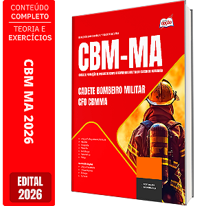 Apostila CBM MA 2026 - Cadete Bombeiro Militar - CFO CBMMA
