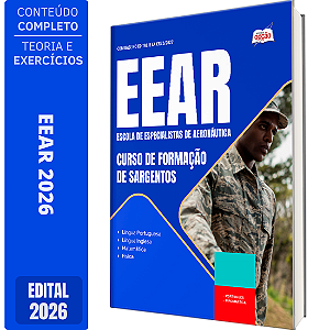 Apostila EEAR 2026 - Curso de Formação de Sargentos