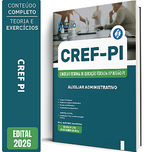 Apostila CREF 15 PI 2026 - Auxiliar Administrativo