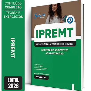 Apostila IPREMT 2026 - Secretário Assistente Administrativo