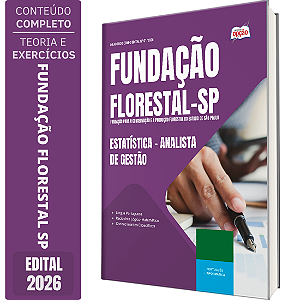Apostila Fundação Florestal 2026 Analista de Gestão - Estatística