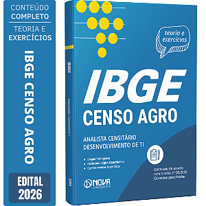 Apostila IBGE Temporário 2026 Analista Censitário - Desenvolvimento de Tecnologia da Informação
