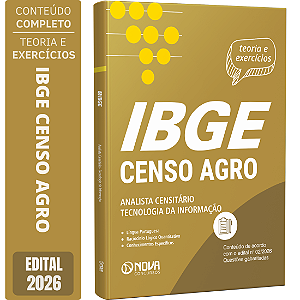 Apostila IBGE Temporário 2026 Analista Censitário - Tecnologia da Informação