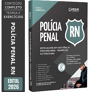 Apostila PP RN 2026 Especialista em Assistência Penitenciária - Terapeuta Ocupacional