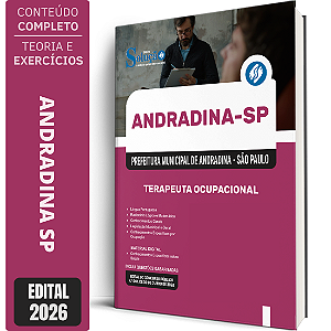 Apostila Prefeitura de Andradina SP 2026 - Terapeuta Ocupacional