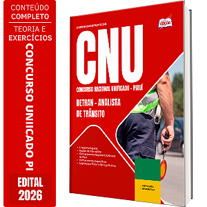 Apostila Concurso Unificado PI 2026 DETRAN - Analista de Trânsito