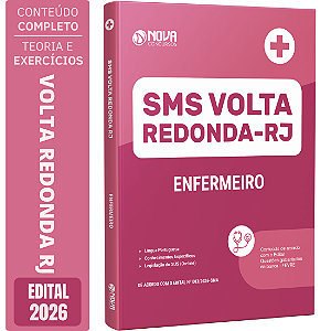 Apostila Prefeitura de Volta Redonda RJ 2026 - Enfermeiro