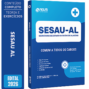 Apostila SESAU AL 2026 - Comum a Todos os Cargos