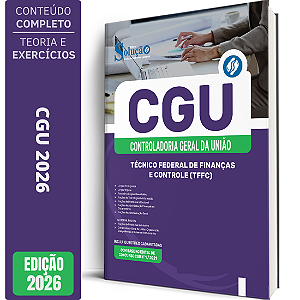 Apostila CGU 2026 TFFC - Técnico Federal de Finanças e Controle
