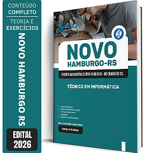 Apostila Prefeitura de Novo Hamburgo RS 2026 - Técnico em Informática