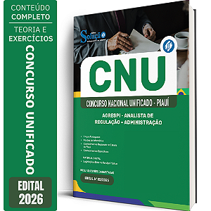 Apostila Concurso Unificado PI 2026 AGRESPI - Analista de Regulação - Administração