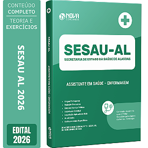 Apostila SESAU AL 2026 Assistente em Saúde - Enfermagem