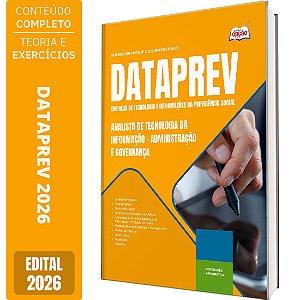 Apostila DATAPREV 2026 Analista de Tecnologia da Informação - Administração e Governança