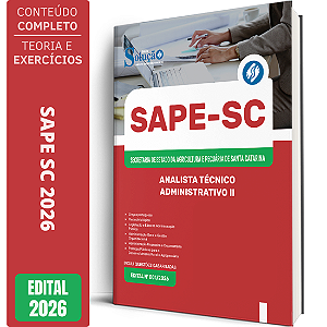 Apostila SAPE SC 2026 - Analista Técnico Administrativo 2