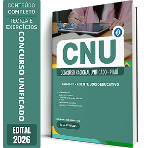 Apostila Concurso Unificado PI 2026 SASC PI - Agente Socioeducativo