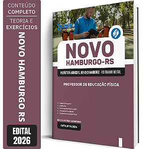 Apostila Prefeitura de Novo Hamburgo RS 2026 - Professor de Educação Física