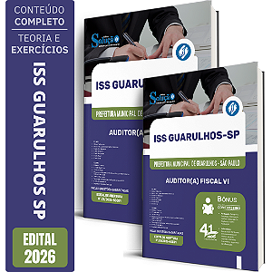 Apostila ISS Guarulhos SP 2026 - Auditor(a) Fiscal 6