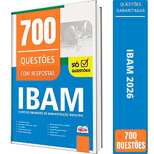 Caderno de Questões IBAM - 700 Questões Gabaritadas