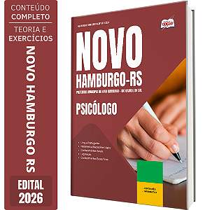 Apostila Prefeitura de Novo Hamburgo RS 2026 - Psicólogo PS