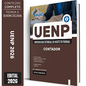 Apostila UENP 2026 Agente Universitário Profissional - Contador