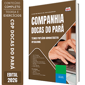 Apostila CDP PA Docas do Pará 2026 Analista Portuário - Contabilidade