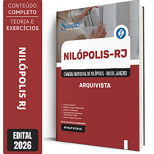 Apostila Câmara de Nilópolis RJ 2026 - Arquivista