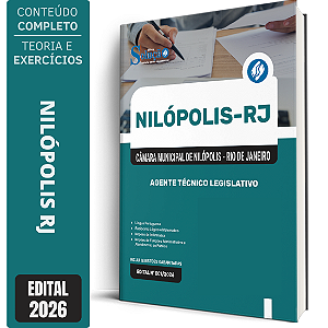 Apostila Câmara de Nilópolis RJ 2026 - Agente Técnico Legislativo