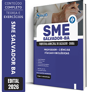 Apostila SME Salvador BA 2026 Coordenador Pedagógico 1 - 40h