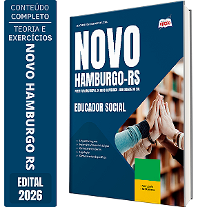 Apostila Prefeitura de Novo Hamburgo RS 2026 - Educador Social