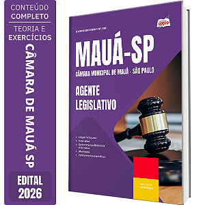 Apostila Câmara de Mauá SP 2026 - Agente Legislativo
