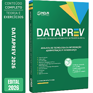 Apostila Dataprev 2026 Analista de Tecnologia da Informação - Administração e Governança