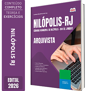 Apostila Câmara de Nilópolis RJ 2026 - Arquivista