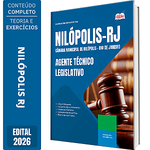Apostila Câmara de Nilópolis RJ 2026 - Agente Técnico Legislativo